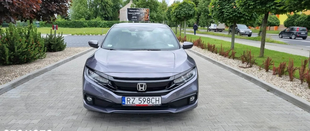 Honda Civic cena 73599 przebieg: 50000, rok produkcji 2020 z Rzeszów małe 172